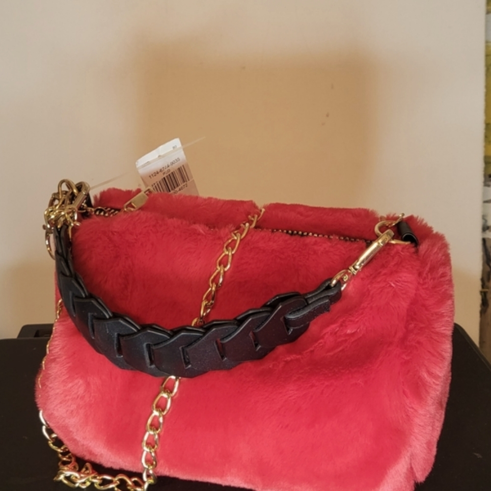 Red Velvet Hand & Crossbody bag